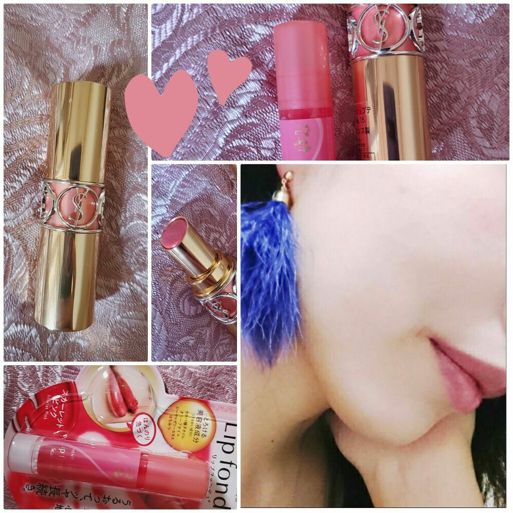 ルージュ ヴォリュプテ シャイン/YVES SAINT LAURENT BEAUTE/口紅を使ったクチコミ（1枚目）