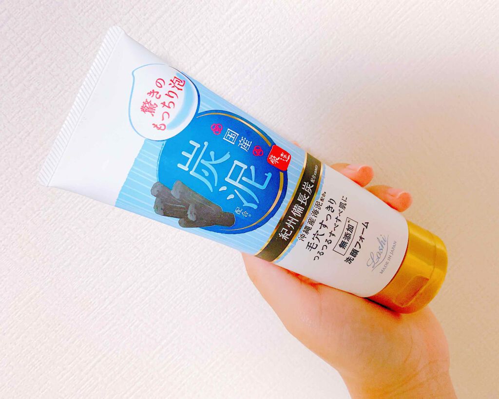 国産ホイップ洗顔S 炭&泥/ロッシ/洗顔フォームを使ったクチコミ(1枚目)