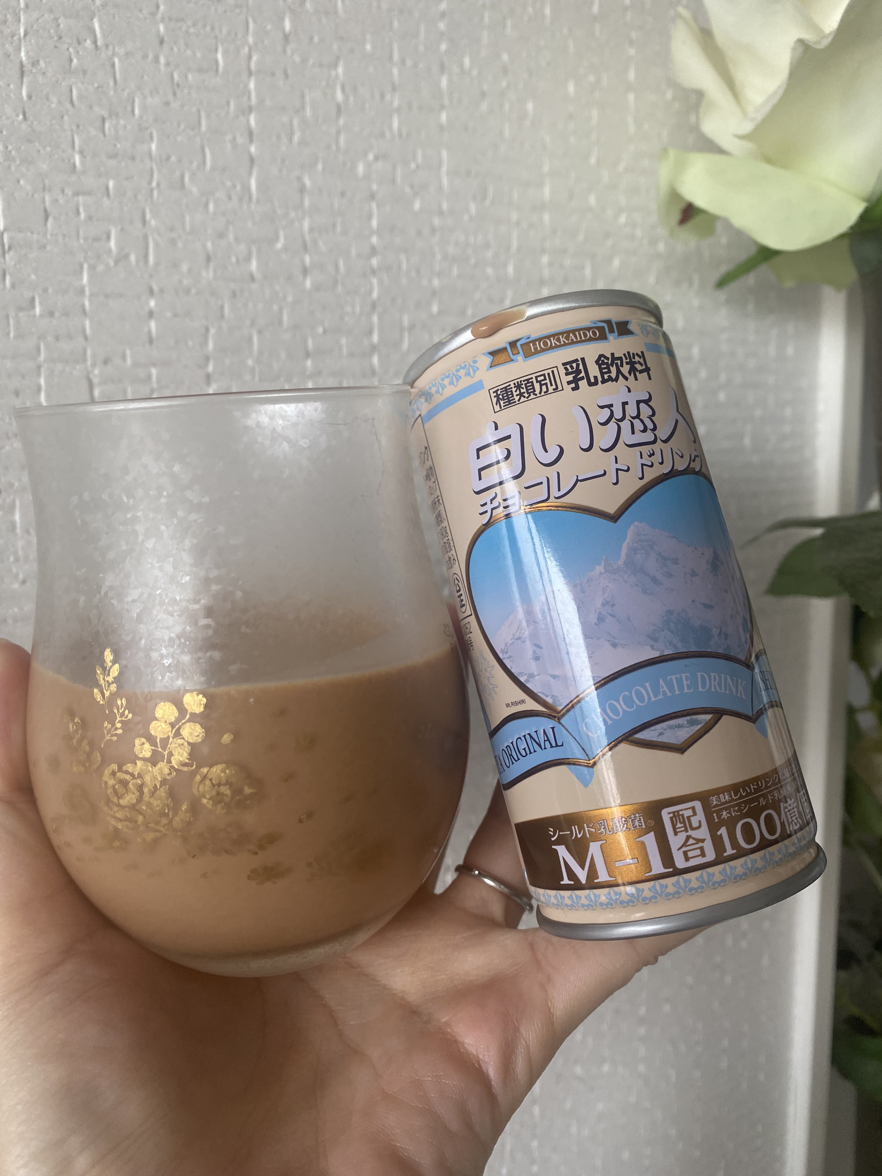 白い恋人チョコレートドリンク/石屋製菓/ドリンクを使ったクチコミ（1枚目）