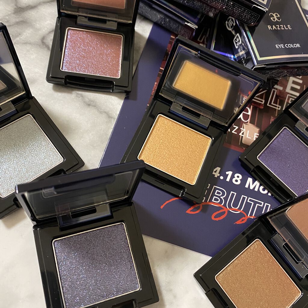 ラズル アイカラー 08 Disco ball/エレガンス ラズル /単色アイシャドウを使ったクチコミ（1枚目）