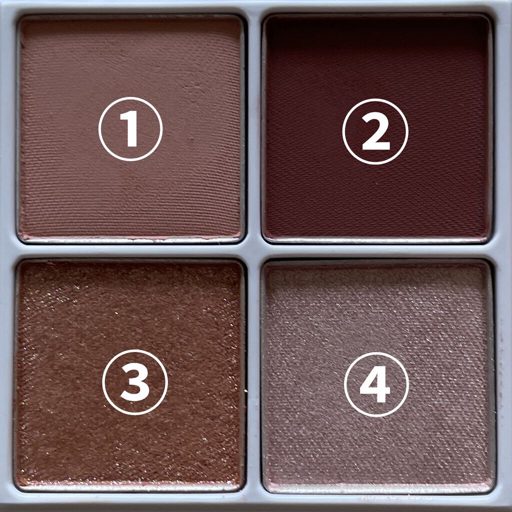 THE アイパレR/b idol/アイシャドウパレットを使ったクチコミ（3枚目）