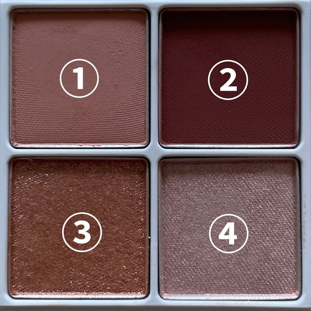 THE アイパレR/b idol/アイシャドウパレットを使ったクチコミ(3枚目)