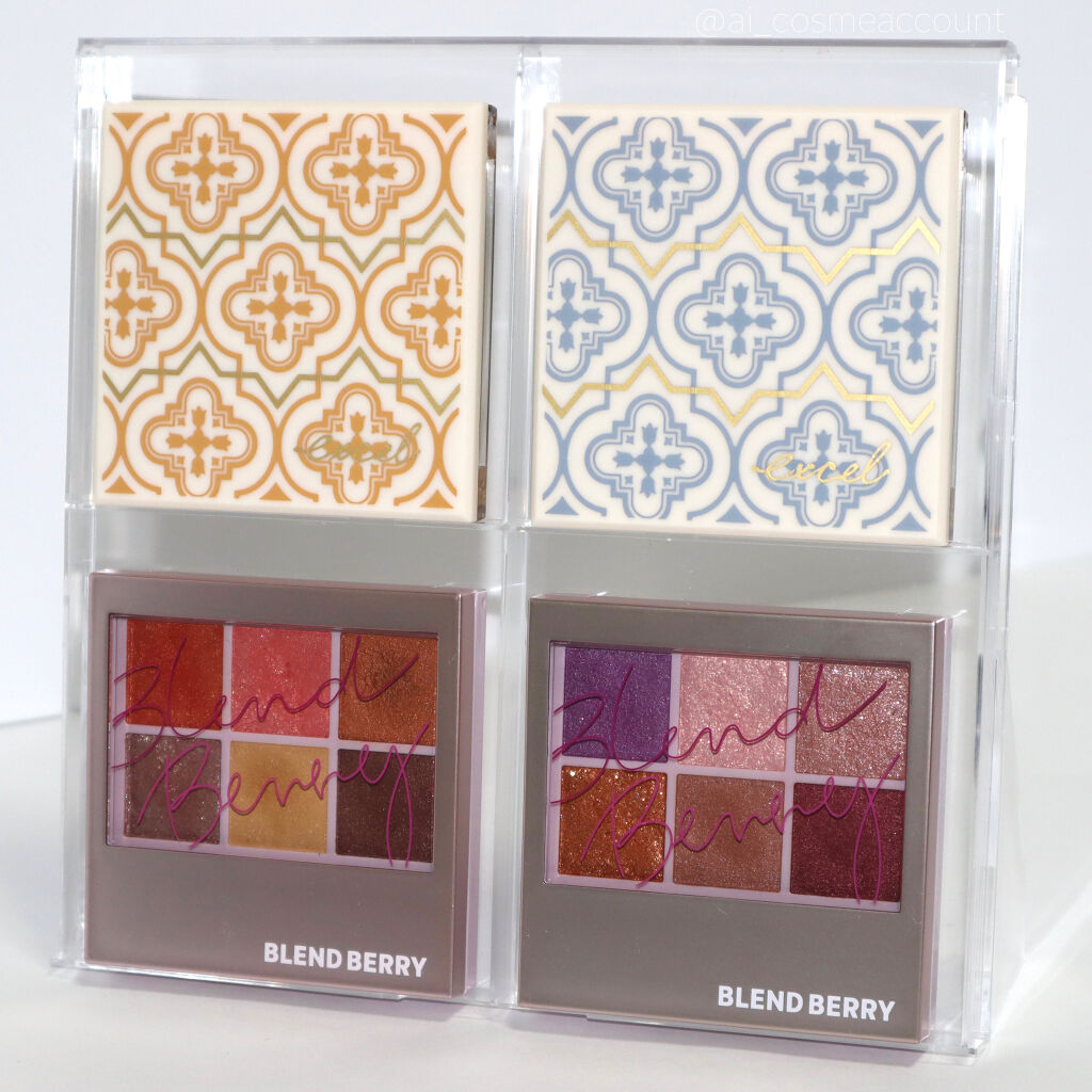 アイプランナーパレット/excel/アイシャドウパレットを使ったクチコミ（2枚目）