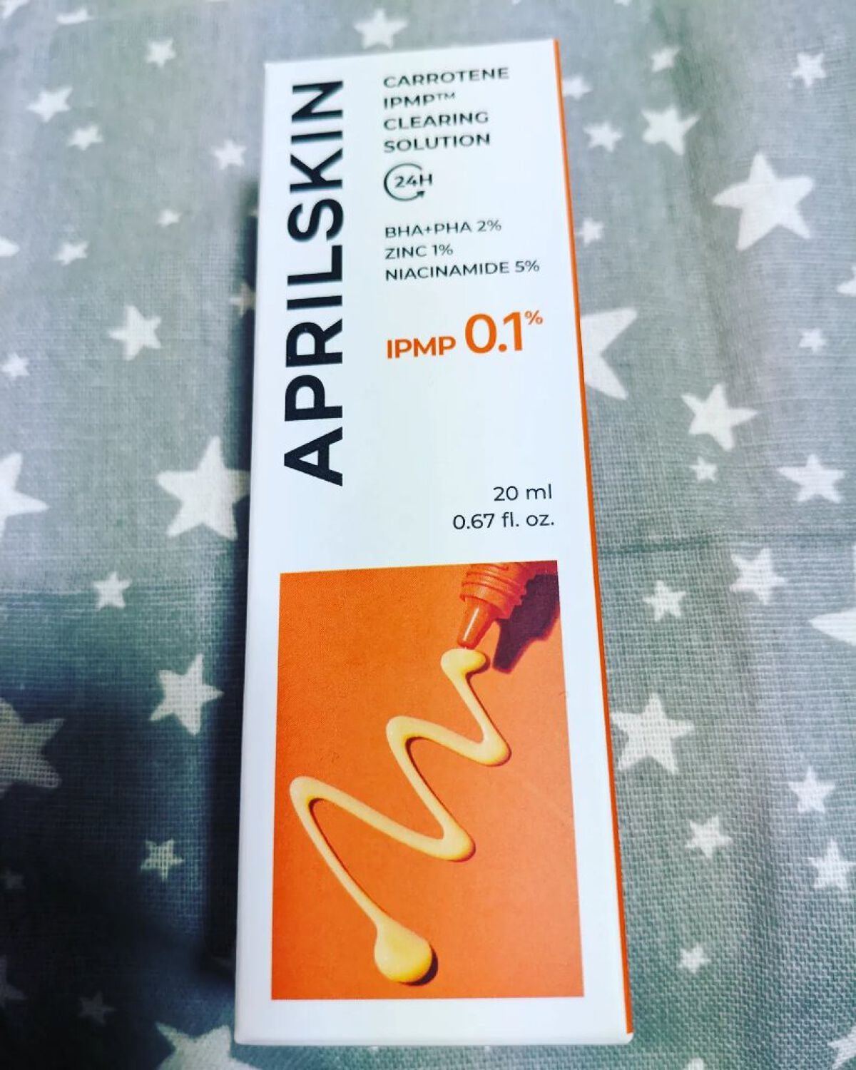 カロテンIPMP(TM) SOSソリューション/APRILSKIN/フェイスクリームを使ったクチコミ(1枚目)