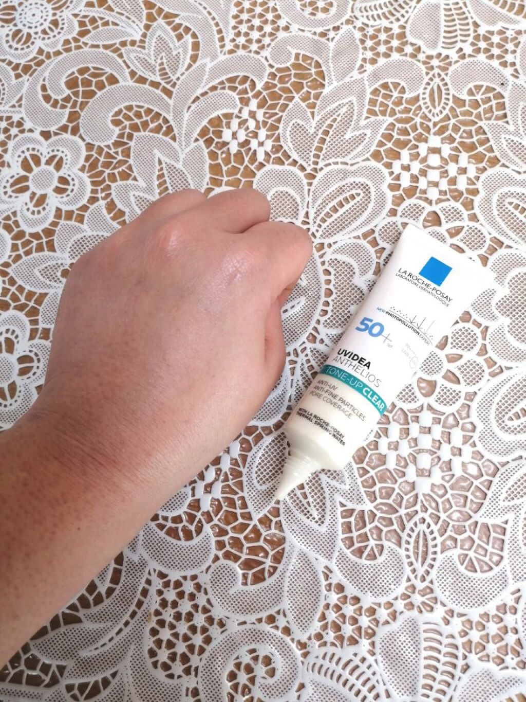 UVイデア XL プロテクショントーンアップ クリア/ラ ロッシュ ポゼ/化粧下地を使ったクチコミ(3枚目)