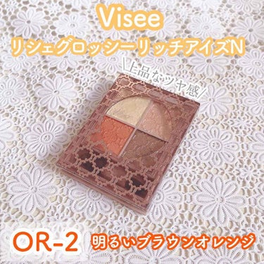 グロッシーリッチ アイズ N/Visée/アイシャドウパレットを使ったクチコミ（1枚目）