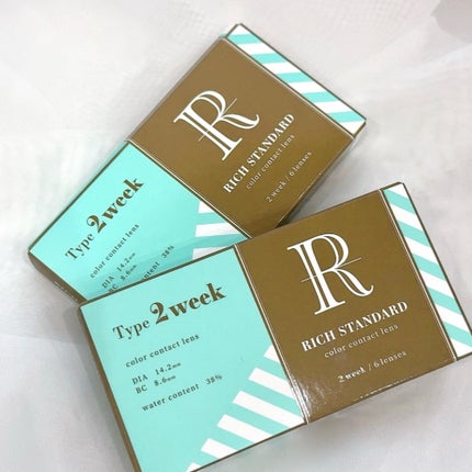 リッチスタンダード2WEEKシリーズ/RICH STANDARD/2週間(2WEEKS)カラコンを使ったクチコミ(2枚目)