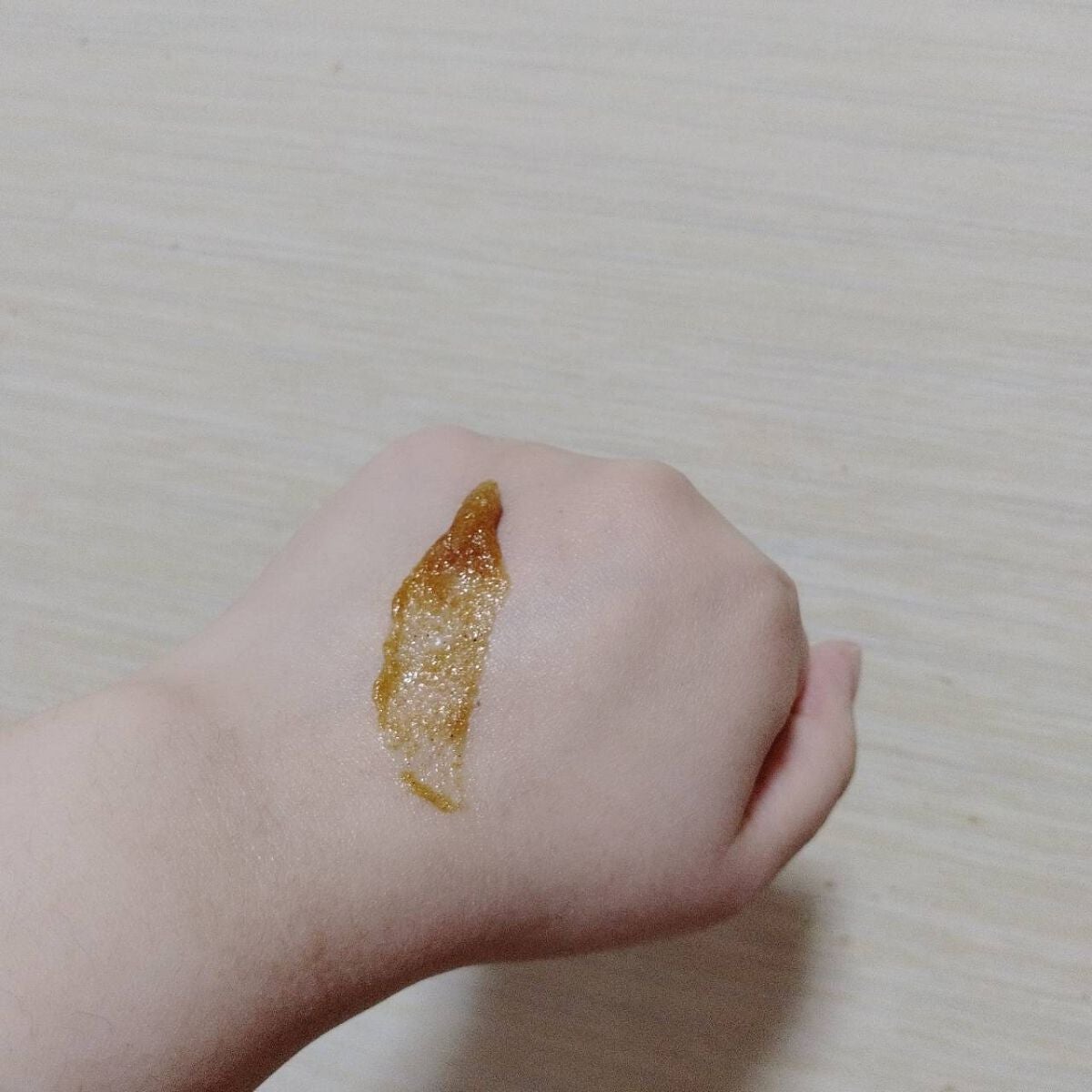 オリジナルボディスクラブ ホワイトムスク/plu/ボディスクラブを使ったクチコミ(3枚目)