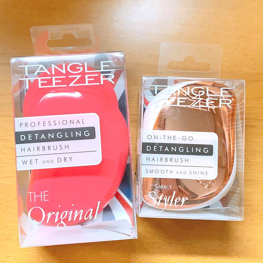 ザ・オリジナル ノーマル/TANGLE TEEZER/ヘアブラシを使ったクチコミ（1枚目）