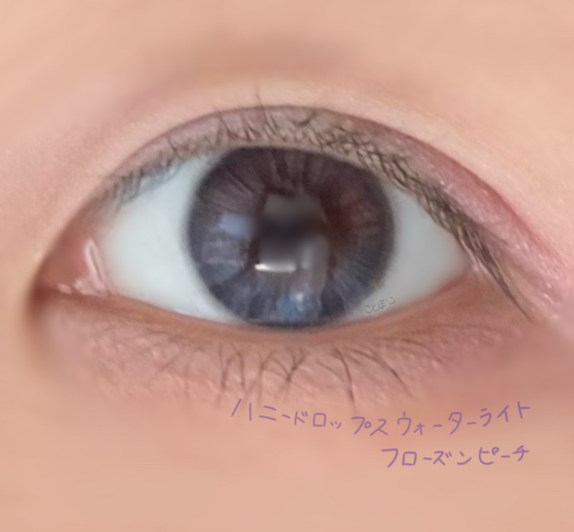 HONEY DROPS Water Light 1day/HONEY DROPS/ワンデー（１DAY）カラコンを使ったクチコミ（1枚目）