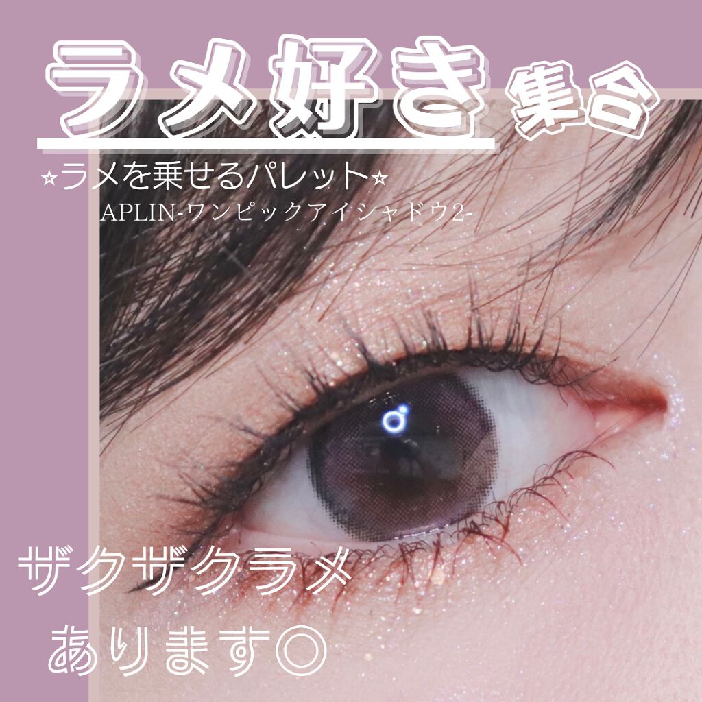 ワンピックアイシャドウパレット/APLIN/アイシャドウパレットを使ったクチコミ(1枚目)