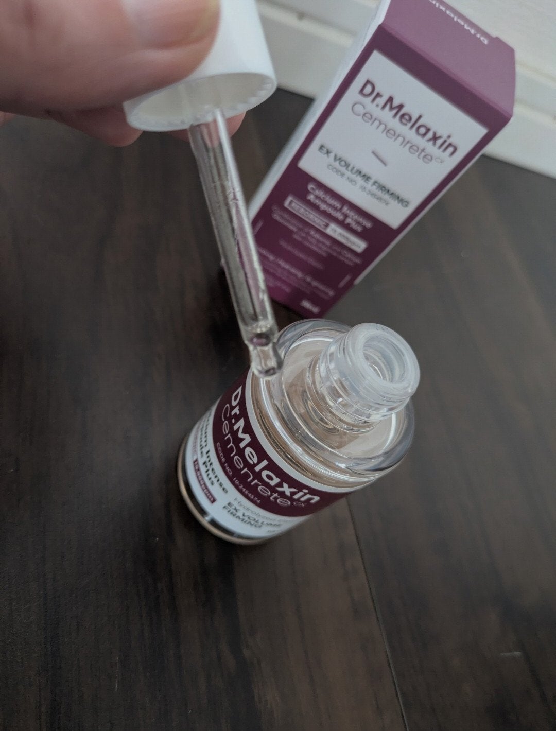 Cemenrete Calcium Intense Ampoule/Dr.Melaxin/美容液を使ったクチコミ(3枚目)