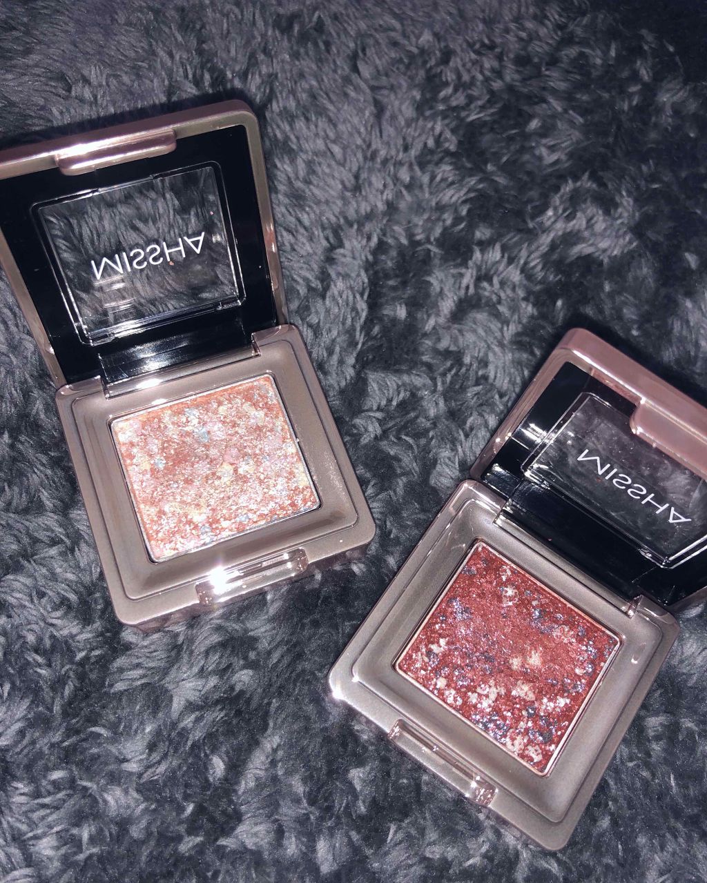 グリッタープリズム シャドウ/MISSHA/グリッターを使ったクチコミ（1枚目）