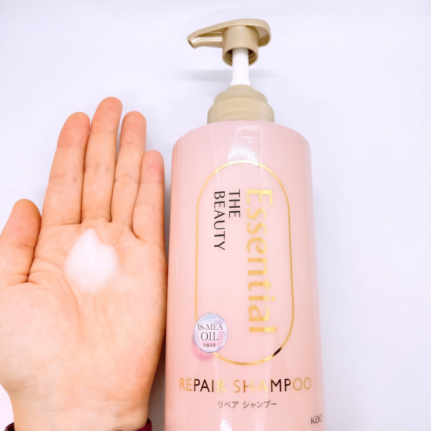 ザビューティ リペアシャンプー・コンディショナー/エッセンシャル/市販シャンプーを使ったクチコミ(2枚目)