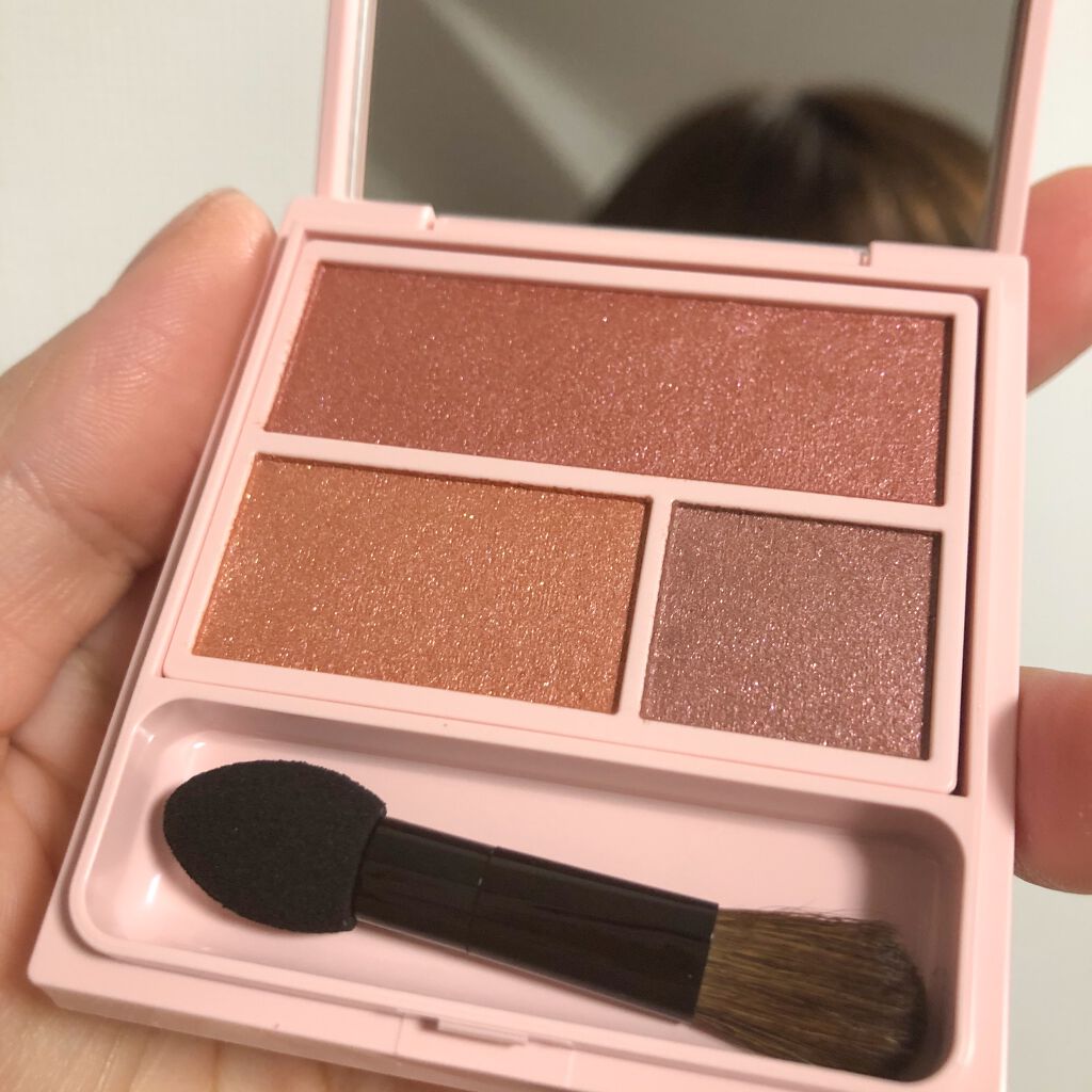 フーミー アイシャドウパレット/WHOMEE/アイシャドウパレットを使ったクチコミ(2枚目)