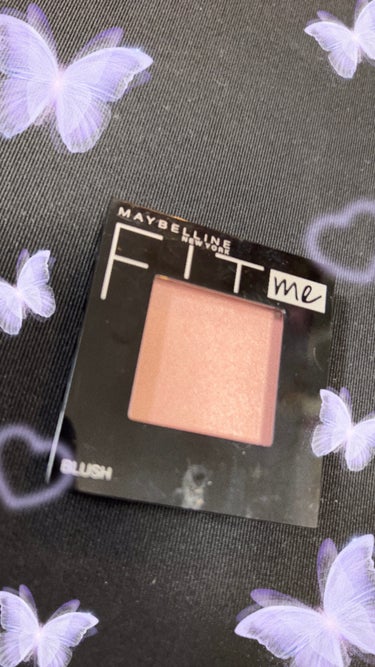 MAYBELLINE NEW YORK フィットミー ブラッシュのクチコミ「カラーバリエーションが豊富で
自分の好みに合った色が選べていいなと思いました。

今回購入した.....」（1枚目）