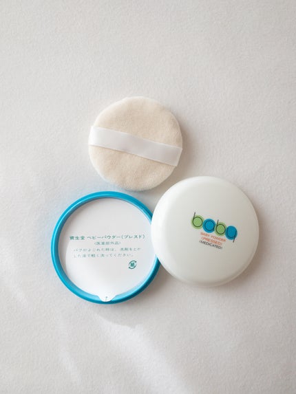 資生堂ベビーパウダー(プレスド)/ベビー/ボディパウダーを使ったクチコミ(2枚目)