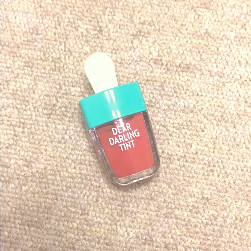 ディアダーリン ウォータージェルティント (アイスティント)/ETUDE/口紅を使ったクチコミ(1枚目)