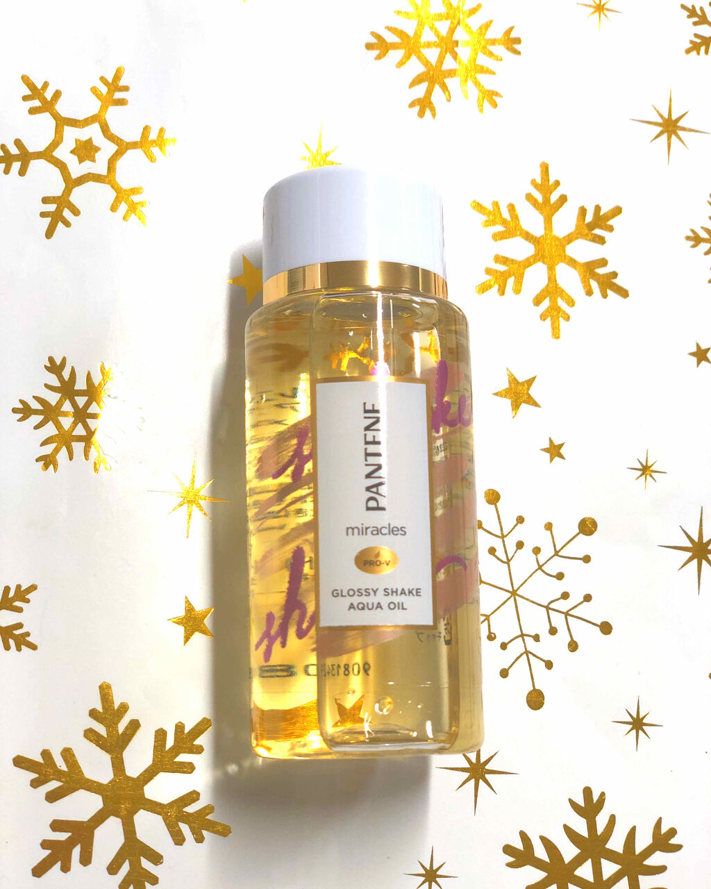 ミラクルズ グロッシー シェイク アクアオイル/パンテーン/ヘアオイルを使ったクチコミ（1枚目）