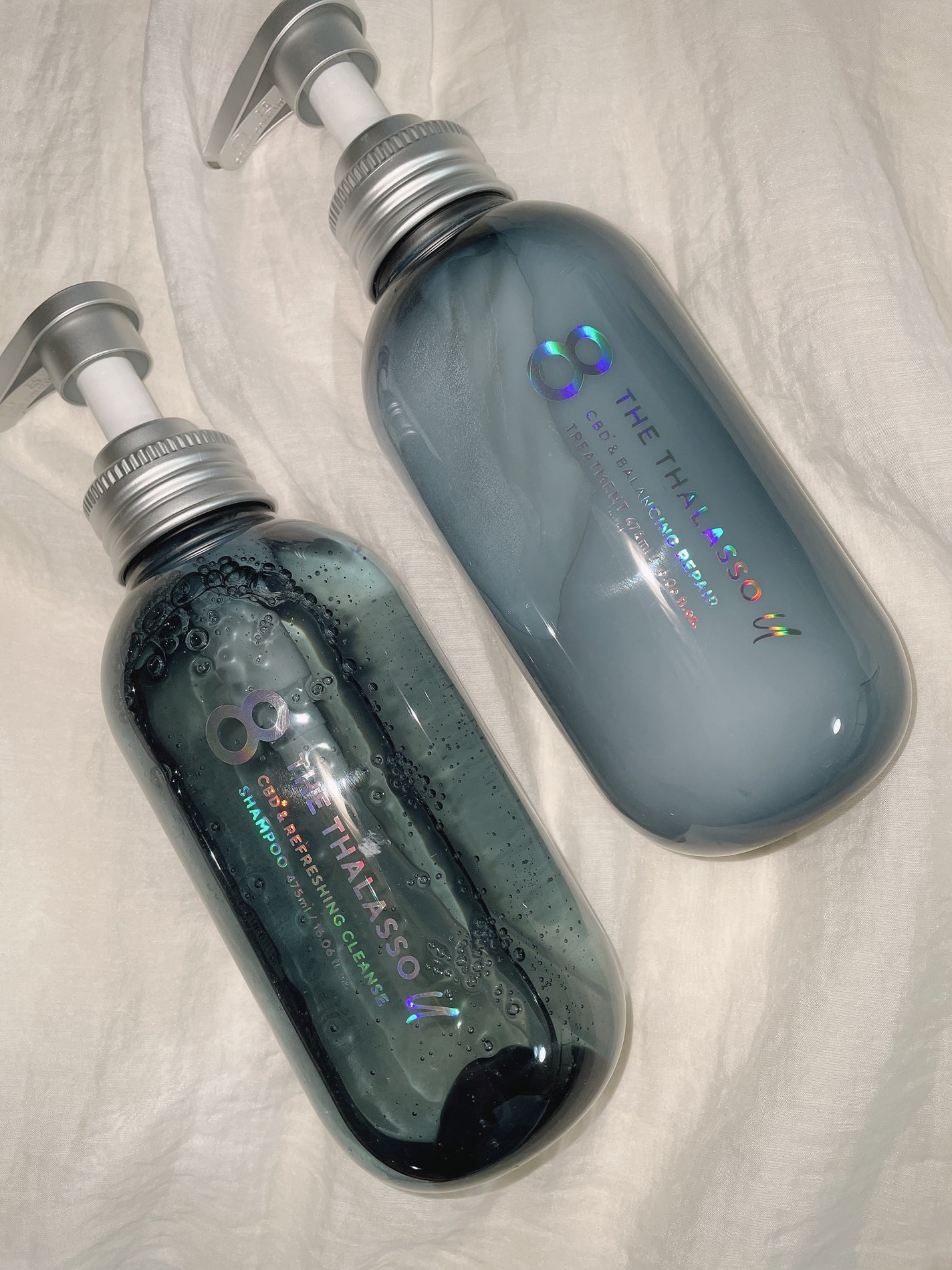 エイトザタラソ ユー CBD&リフレッシング クレンズ 美容液シャンプー/CBD&バランシング ダメージリペア 美容液ヘアトリートメント/エイトザタラソ/市販シャンプーを使ったクチコミ(4枚目)