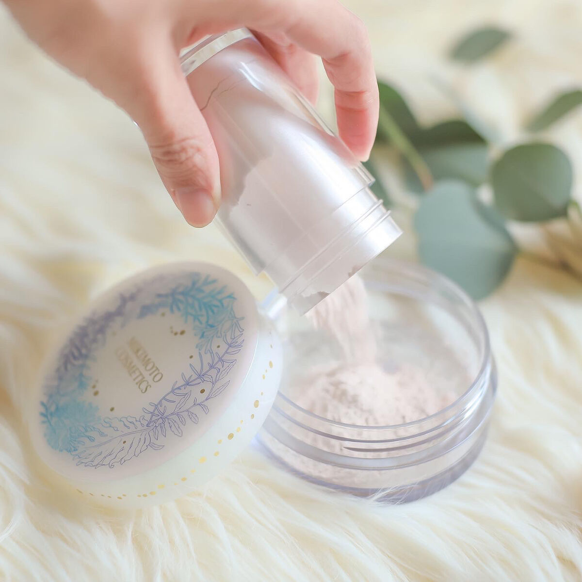 フェイスパウダーセット/ミキモト コスメティックス/ルースパウダーを使ったクチコミ（3枚目）