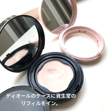 シンクロスキン トーンアップ プライマーコンパクト/SHISEIDO/化粧下地を使ったクチコミ（3枚目）