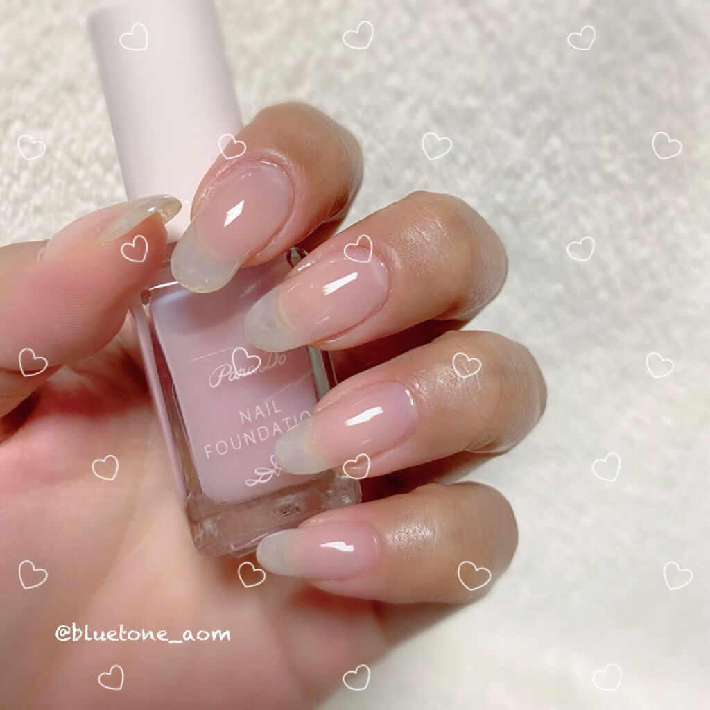 ネイルファンデーション/パラドゥ/マニキュアを使ったクチコミ(4枚目)