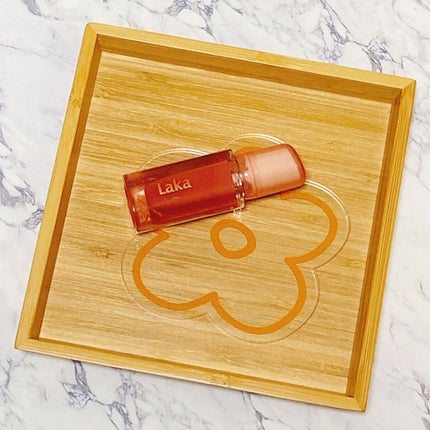 ジェリーイングヌードグロス/Laka/リップグロスを使ったクチコミ(1枚目)