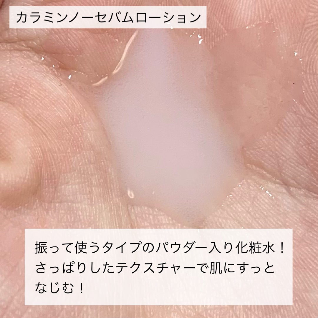 カラミー カラミンノーセバムジェル/Calamee/フェイスクリームを使ったクチコミ(4枚目)