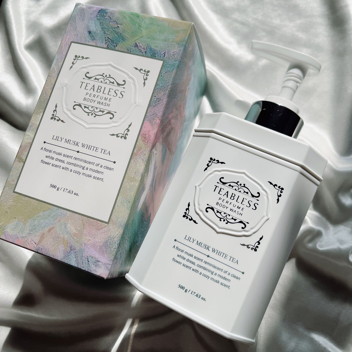 パフュームボディウォッシュ リリームスクホワイトティー/TEABLESS/ボディソープを使ったクチコミ(1枚目)