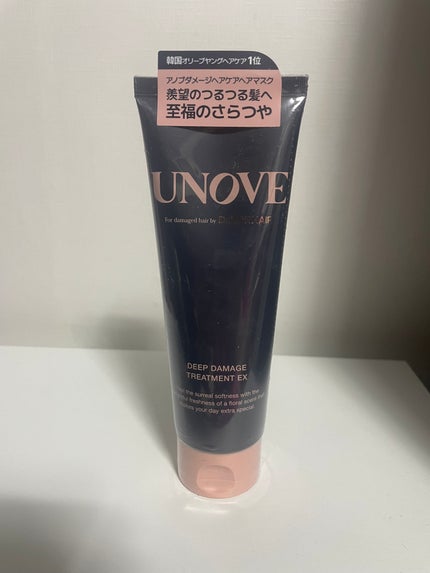 ディープダメージトリートメントEX/UNOVE/洗い流すヘアトリートメントを使ったクチコミ(1枚目)