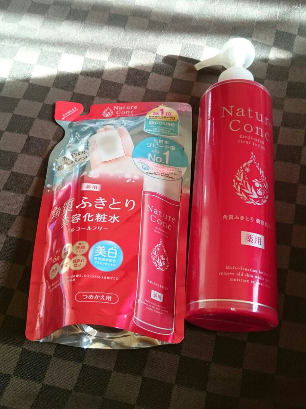 ネイチャーコンク 薬用クリアローション/ネイチャーコンク/拭き取り化粧水を使ったクチコミ（1枚目）