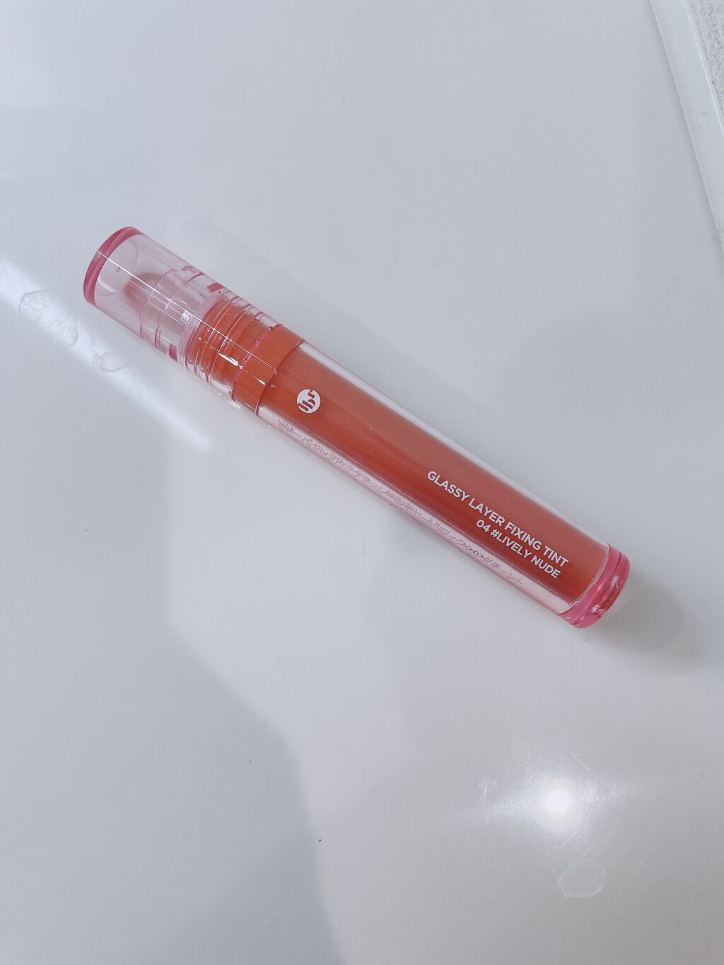 Glassy Layer Fixing Tint/lilybyred/口紅を使ったクチコミ（2枚目）