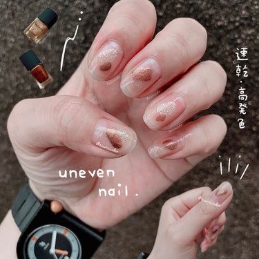 nail polish /uneven/マニキュアを使ったクチコミ（1枚目）