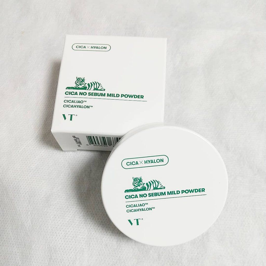 CICA ノーセバム マイルドパウダー/VT/ルースパウダーを使ったクチコミ（2枚目）
