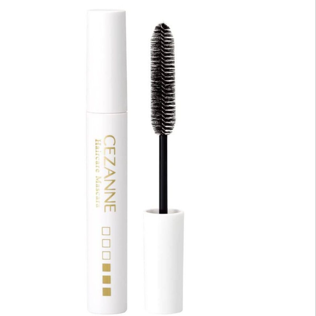 ヘアケアマスカラ/CEZANNE/ヘアジェルを使ったクチコミ(4枚目)