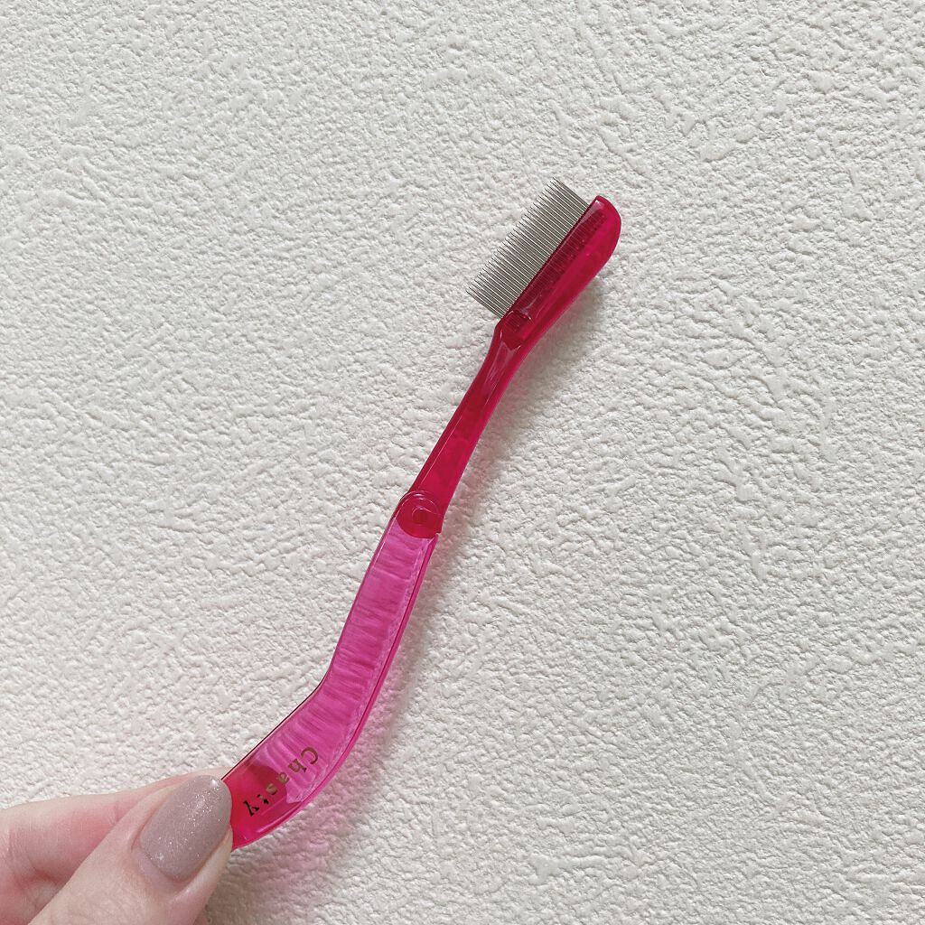 マスカラコーム メタルN(ナチュラル)/チャスティ/その他化粧小物を使ったクチコミ(2枚目)