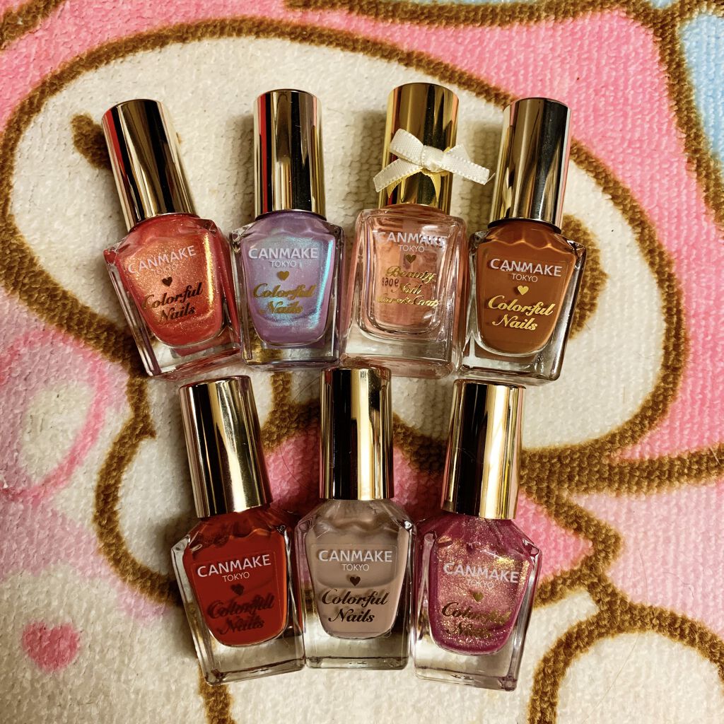 カラフルネイルズ/キャンメイク/マニキュアを使ったクチコミ（1枚目）