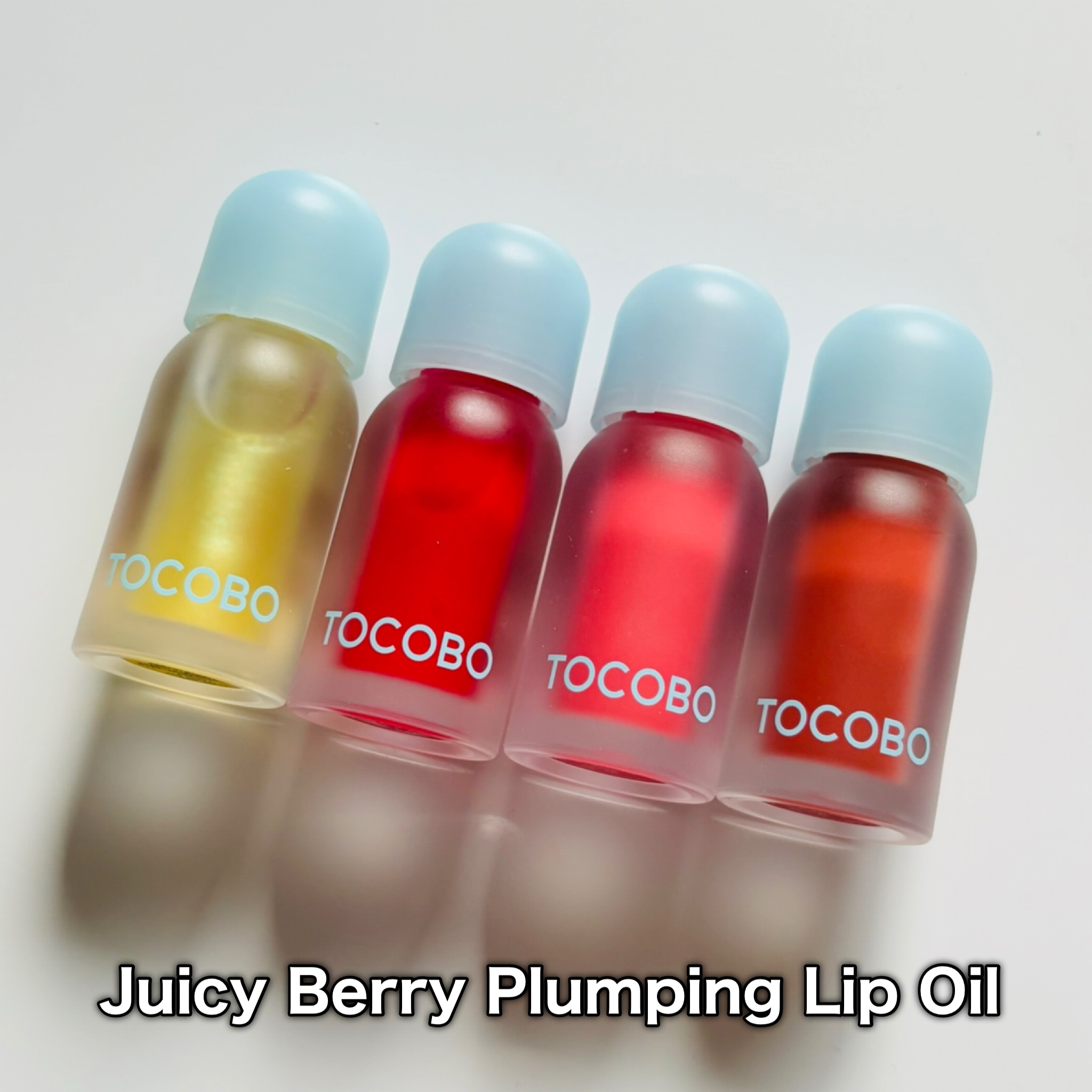 ジューシーベリープランピングリップオイル/TOCOBO/リップグロスを使ったクチコミ（2枚目）