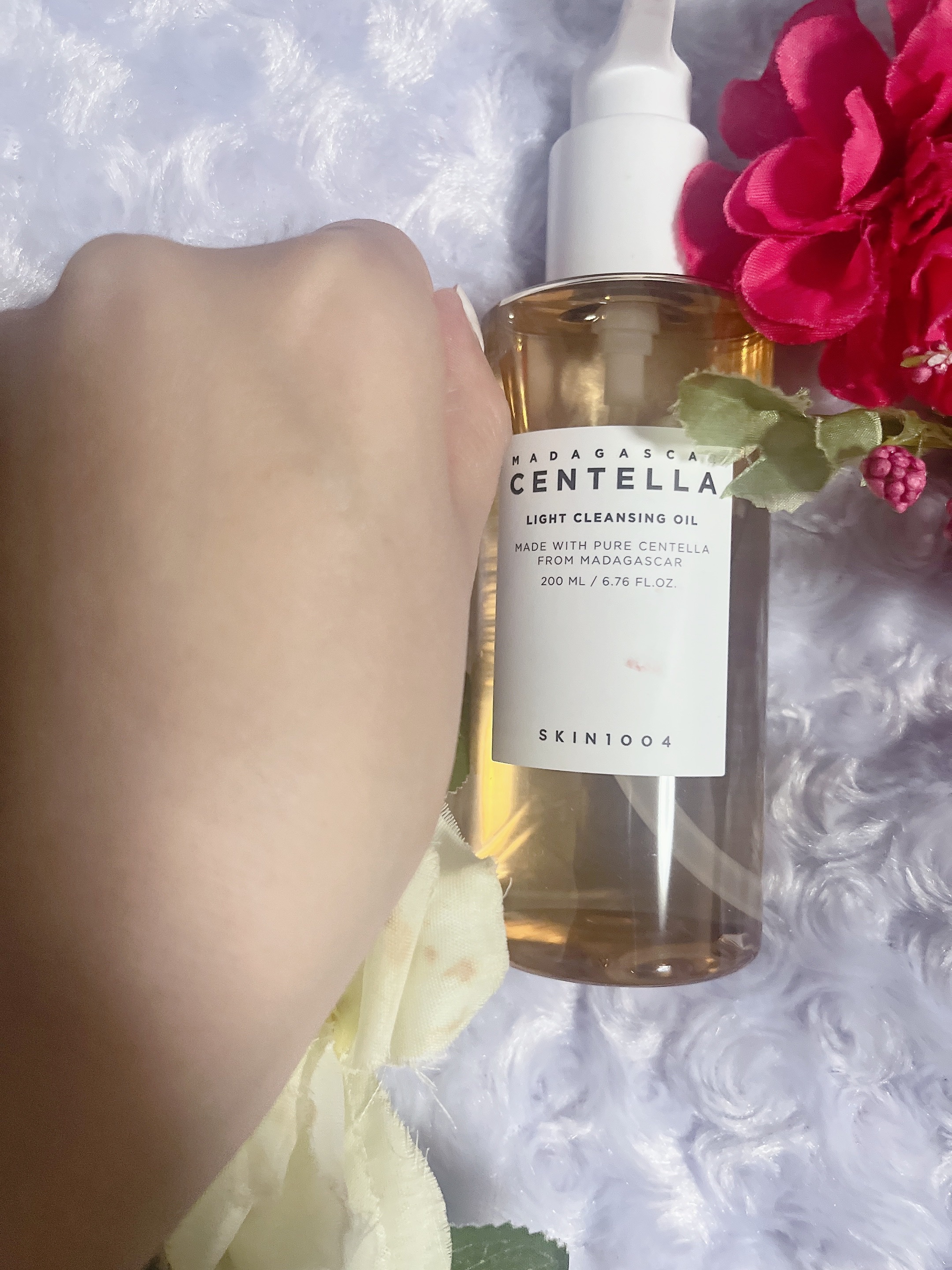 センテラ ライトクレンジングオイル/SKIN1004/オイルクレンジングを使ったクチコミ（3枚目）