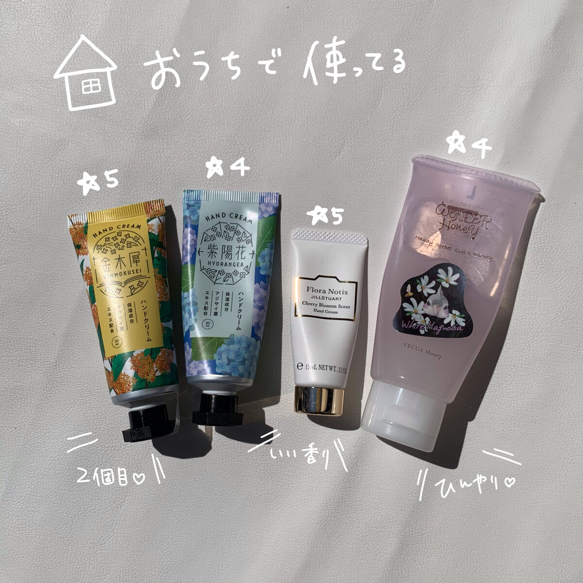 ゆるりと 金木犀　ハンドクリーム/ゆるりと/ハンドクリームを使ったクチコミ（2枚目）