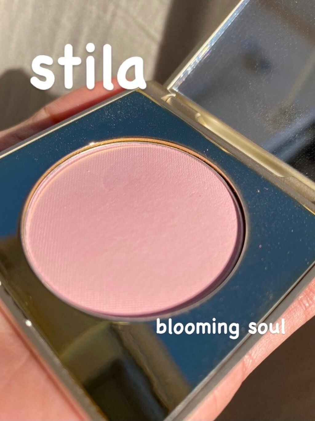 ソフトグロウ パウダーブラッシュ/stila/パウダーチークを使ったクチコミ(1枚目)