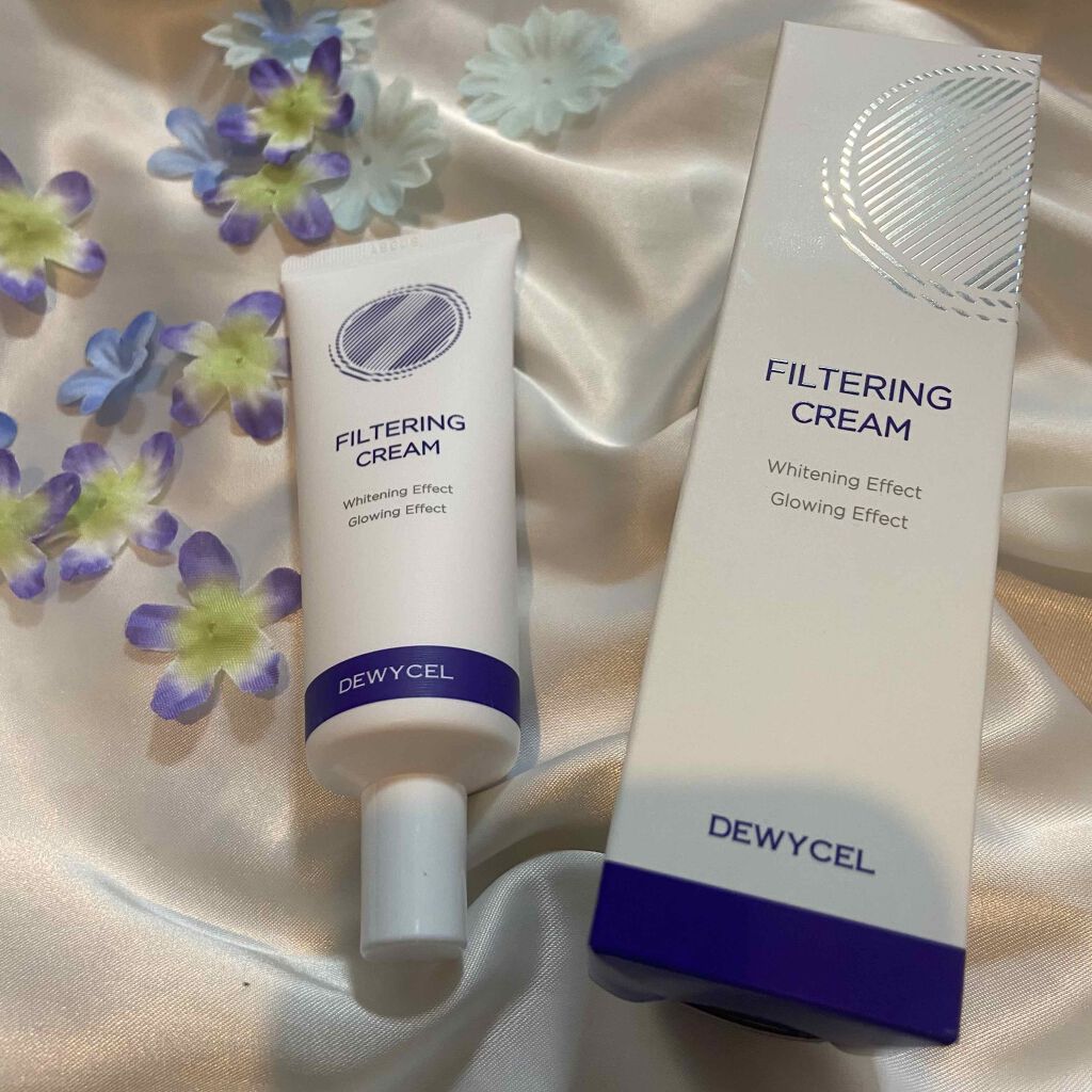 フィルタリングクリーム/DEWYCEL/日焼け止めクリームを使ったクチコミ（1枚目）