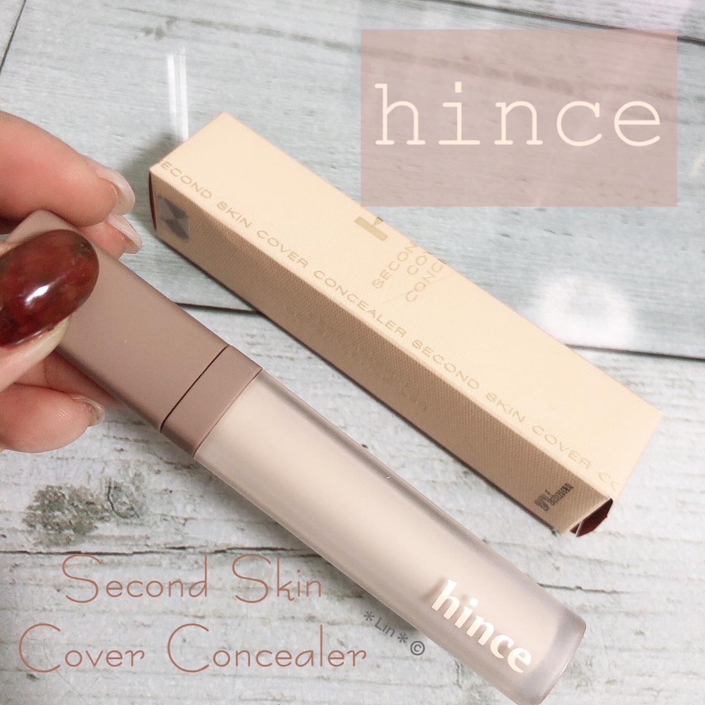 セカンドスキンカバーコンシーラー/hince/リキッドコンシーラーを使ったクチコミ(1枚目)