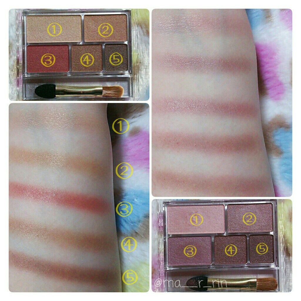 パーフェクトマルチアイズ/キャンメイク/アイシャドウパレットを使ったクチコミ(2枚目)