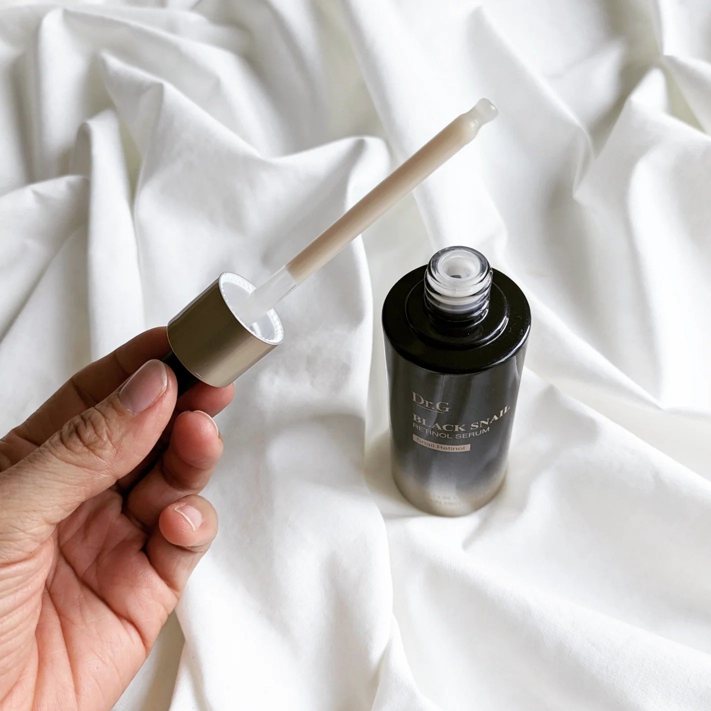 ブラックスネイルレチノールセラム/Dr.G/美容液を使ったクチコミ（2枚目）