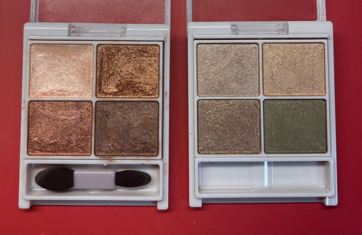 シルキースフレアイズ/キャンメイク/アイシャドウパレットを使ったクチコミ(2枚目)