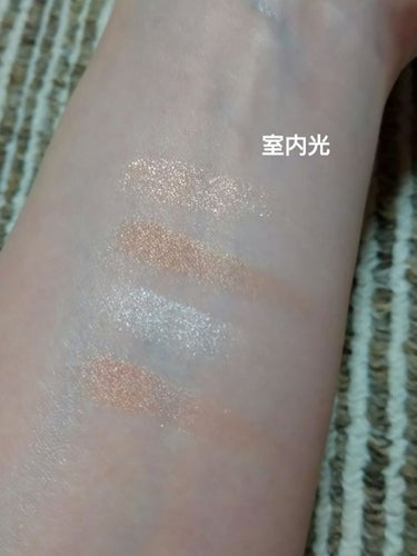 GLAM EYE SHADOW GLOWING NUDE/U/CHOO/アイシャドウパレットを使ったクチコミ（2枚目）