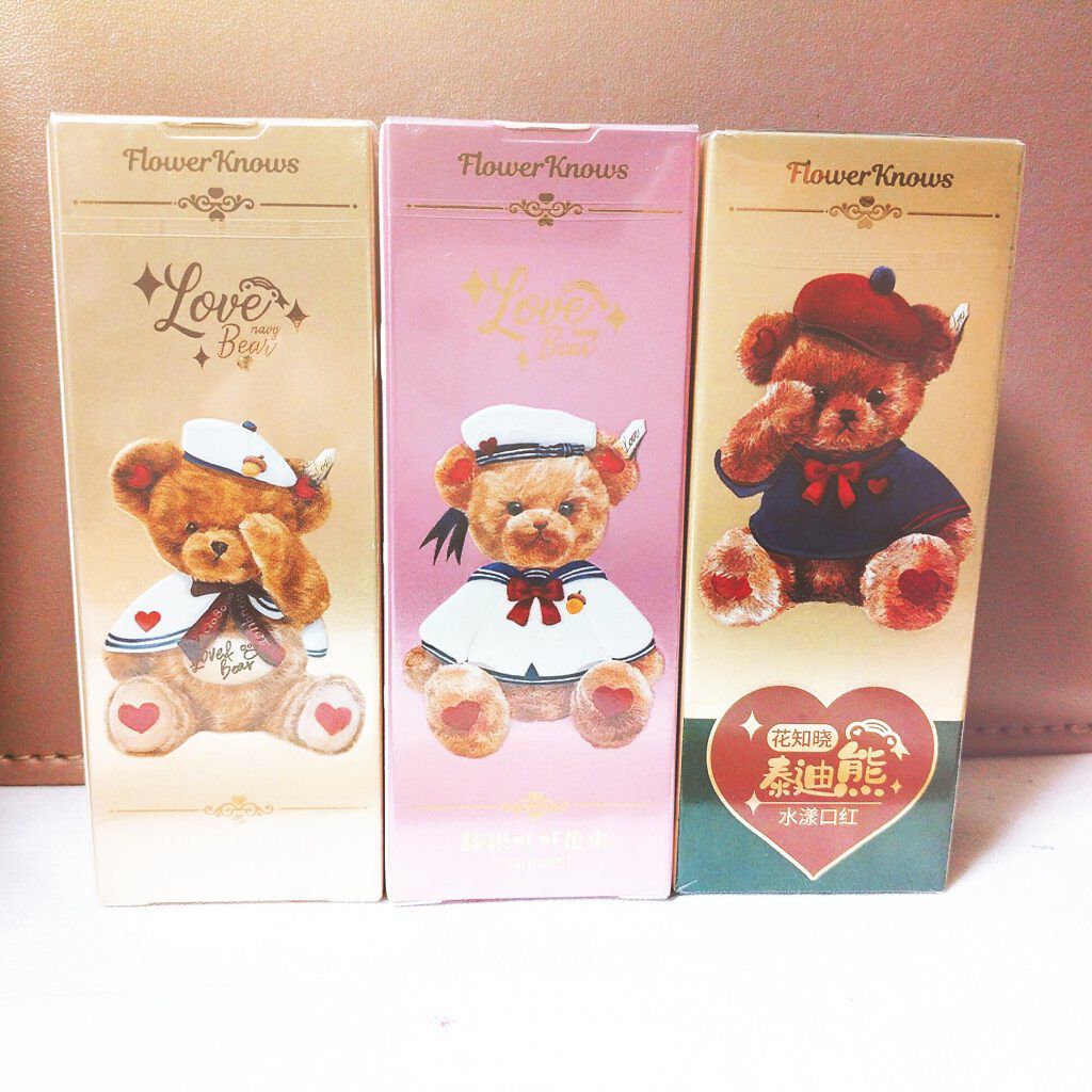 Love Bear リップスティック ツヤタイプ ココアベア/FlowerKnows/口紅を使ったクチコミ（2枚目）