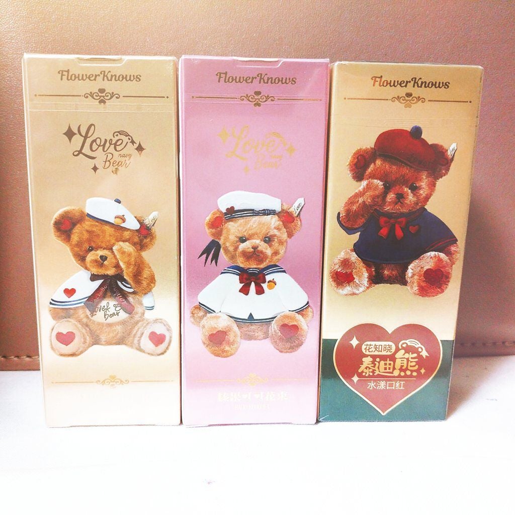 Love Bear マットリップスティック/FlowerKnows/口紅を使ったクチコミ(2枚目)